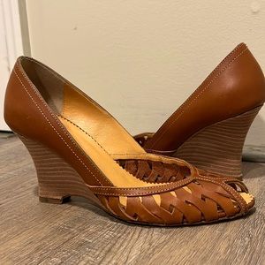 🔥SALE🔥Rafe New York Leather Wedge Heels